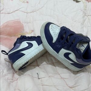 Kids' Purple and White Sneakers